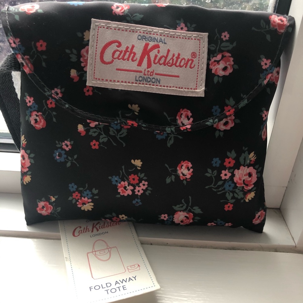 Cath Kidston Fold Away Tote - Floral Pattern